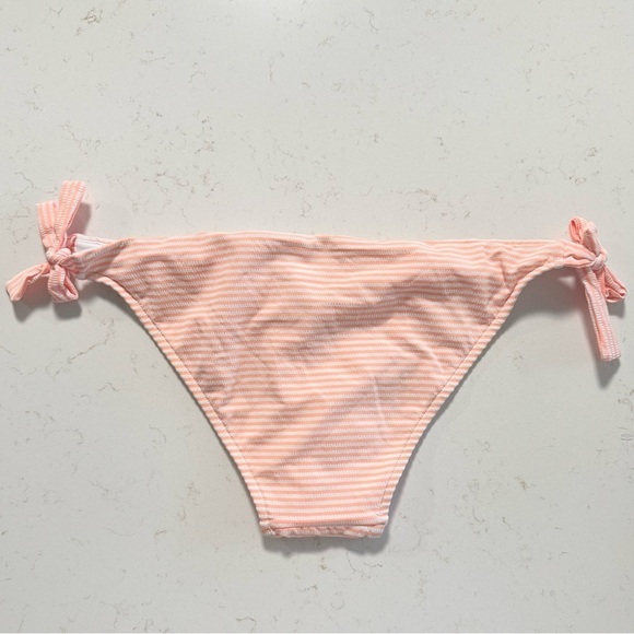 Ralph Lauren Bikini Bottom Orange & White Striped Large New - Picture 5 of 7